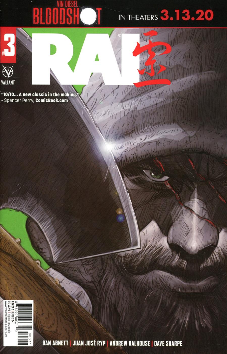 Rai Vol 3 #3 Cover C Variant Adam Pollina Cover