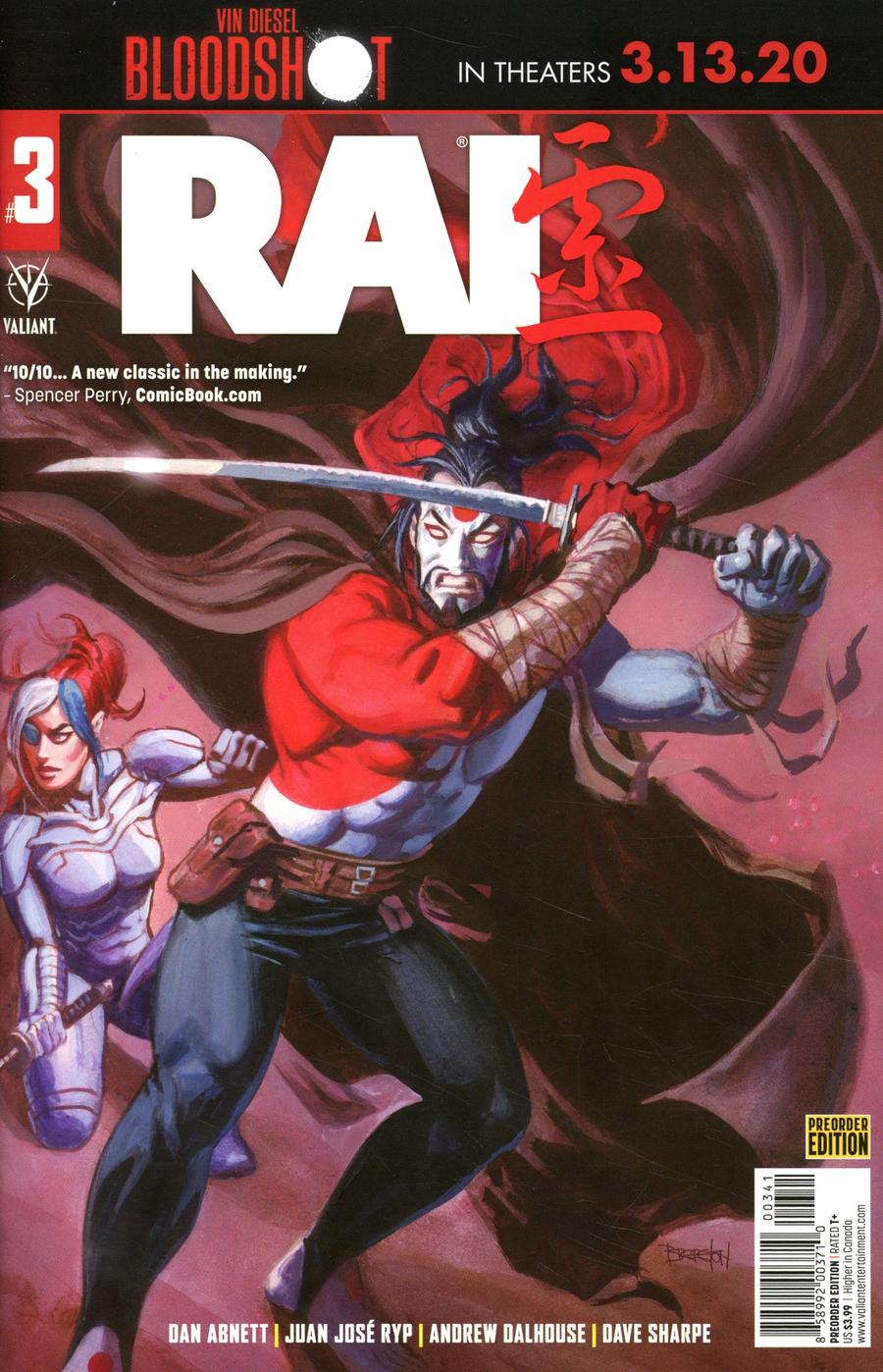 Rai Vol 3 #3 Cover D Variant Pre-Order Edition