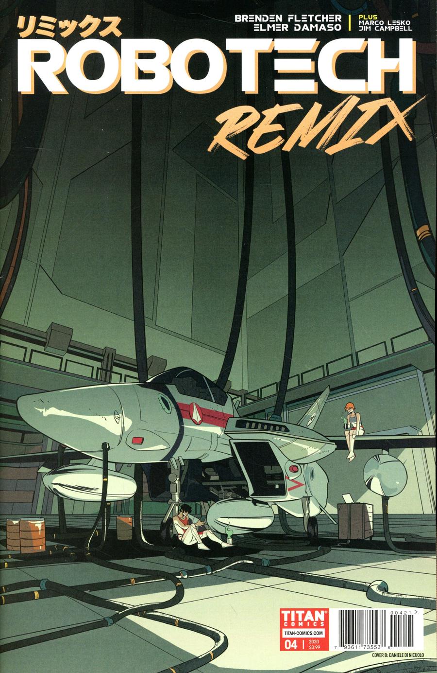 Robotech Remix #4 Cover C Variant Rico Renzi Cover