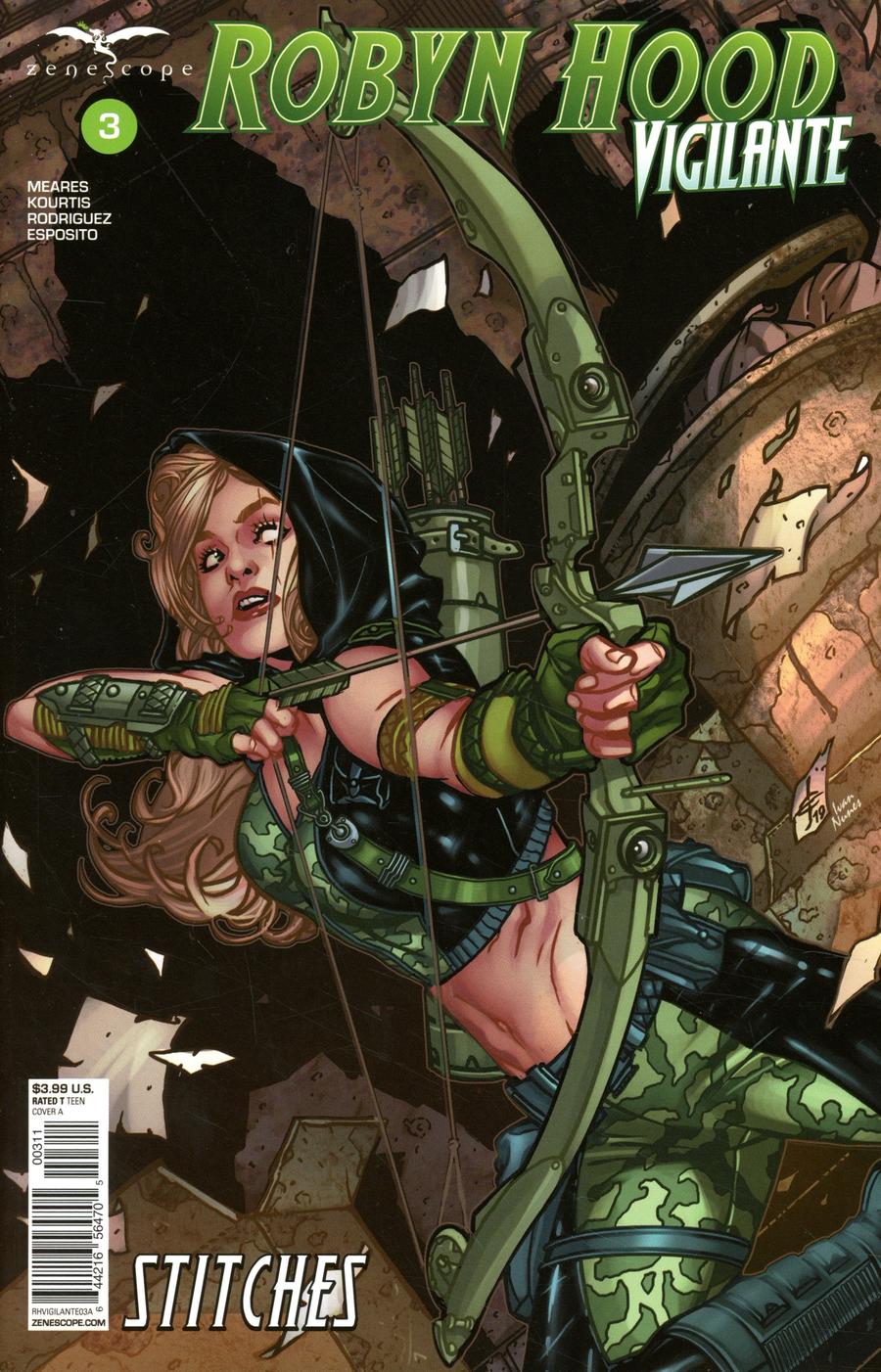 Grimm Fairy Tales Presents Robyn Hood Vigilante #3 Cover A Drew Edward Johnson