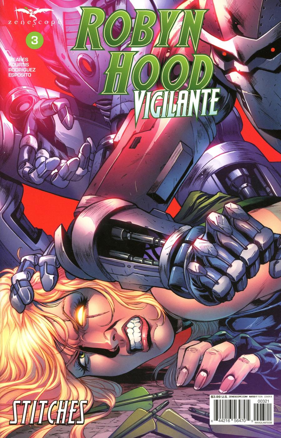 Grimm Fairy Tales Presents Robyn Hood Vigilante #3 Cover B Sheldon Goh