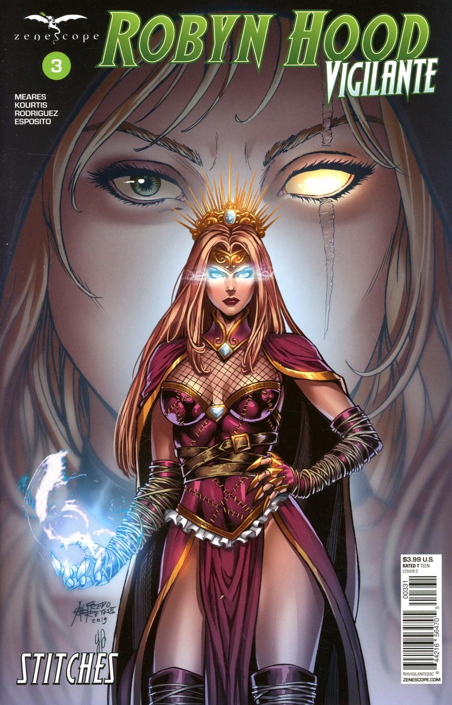 Grimm Fairy Tales Presents Robyn Hood Vigilante #3 Cover C Alfredo Reyes
