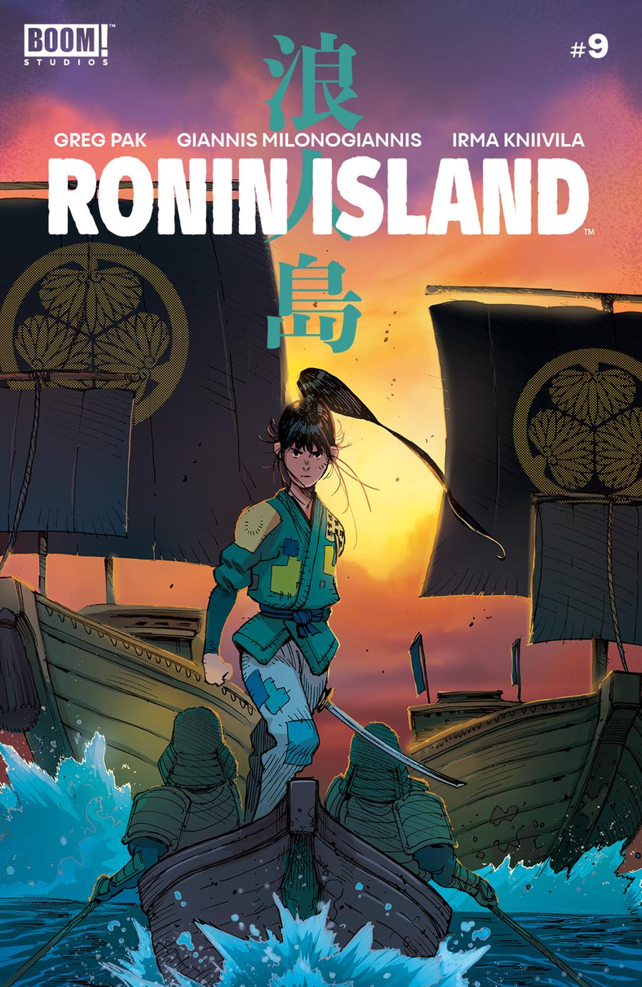 Ronin Island #9 Cover A Regular Giannis Milonogiannis Cover