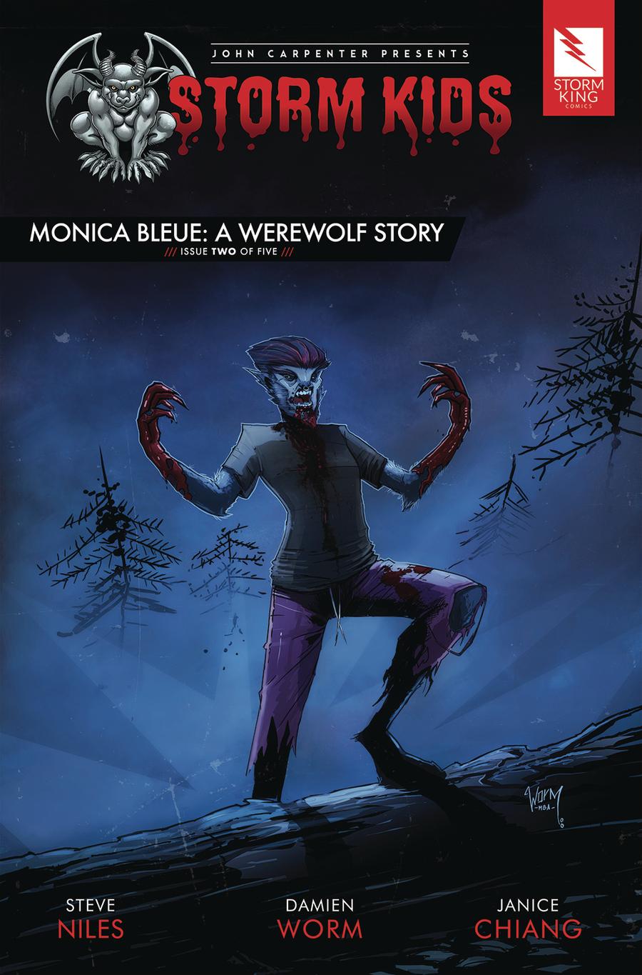 John Carpenter Presents Storm Kids Monica Bleue A Werewolf Story #2