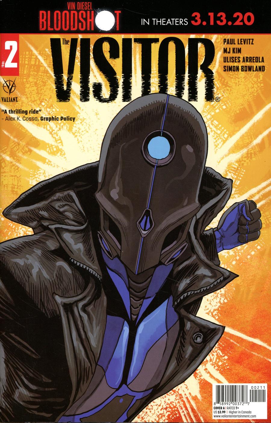 Visitor Vol 2 #2 Cover A Regular Amilcar Pinna Cover