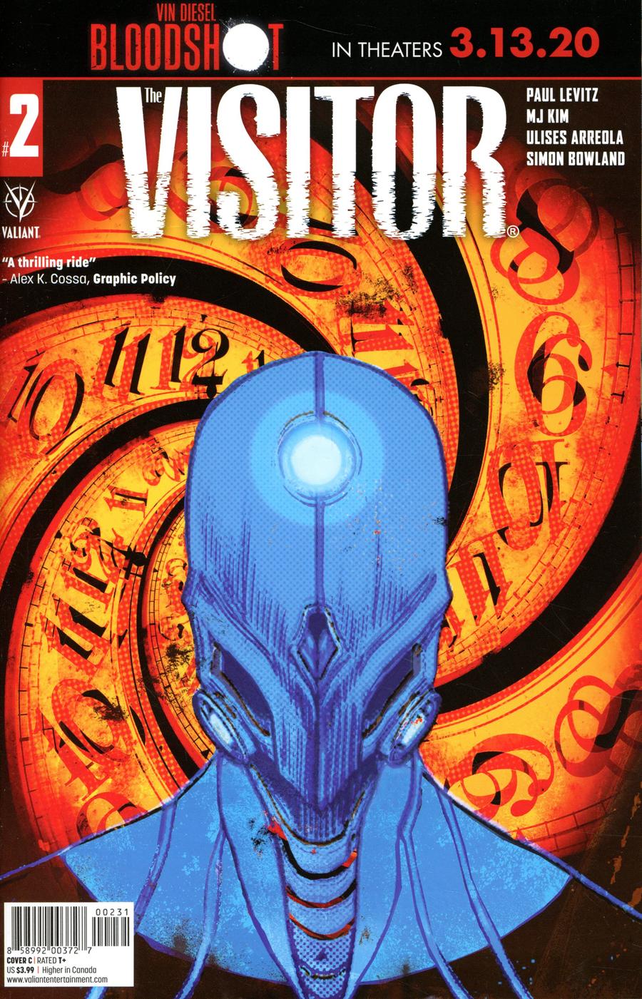 Visitor Vol 2 #2 Cover C Variant Becca Carey Cover