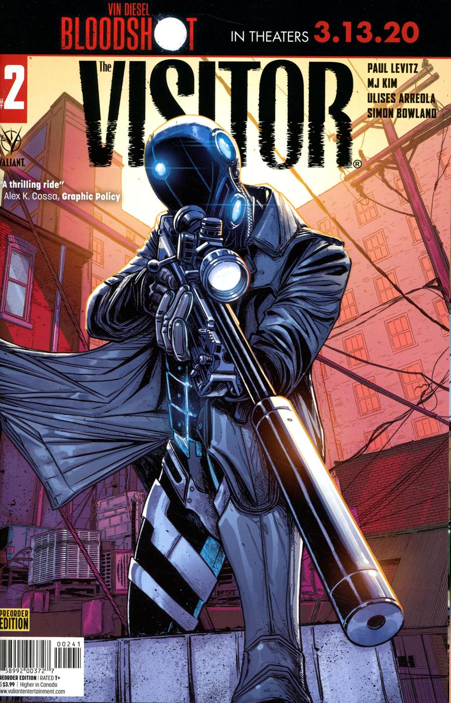 Visitor Vol 2 #2 Cover D Variant Pre-Order Edition