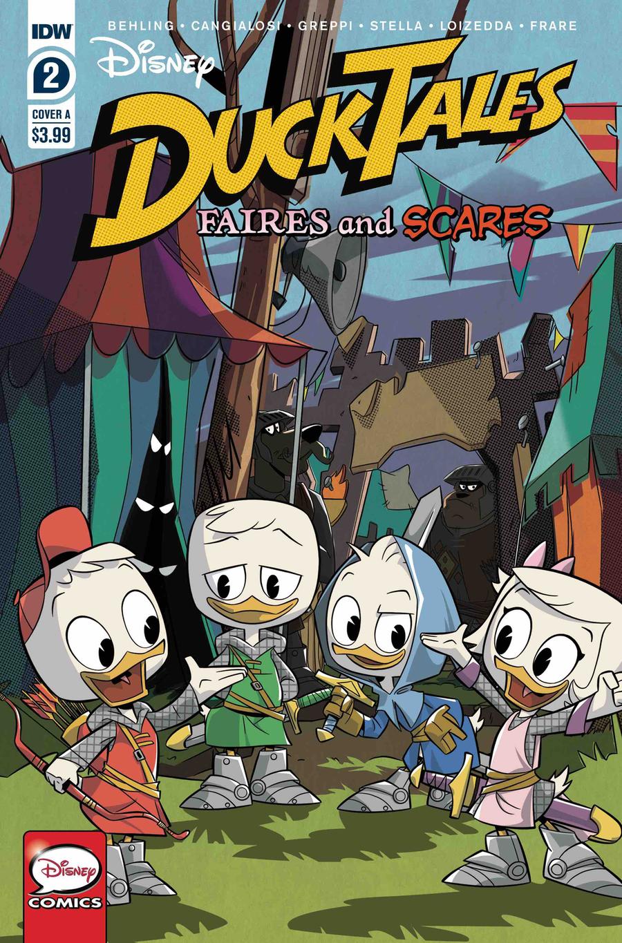 Ducktales Faires And Scares #2 Cover A Regular Cover