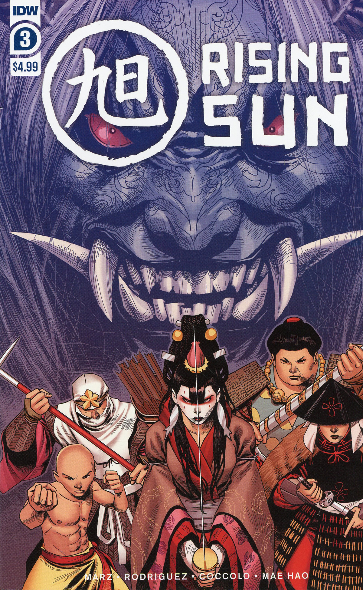 Rising Sun #3 Cover A Regular Martin Coccolo Cover