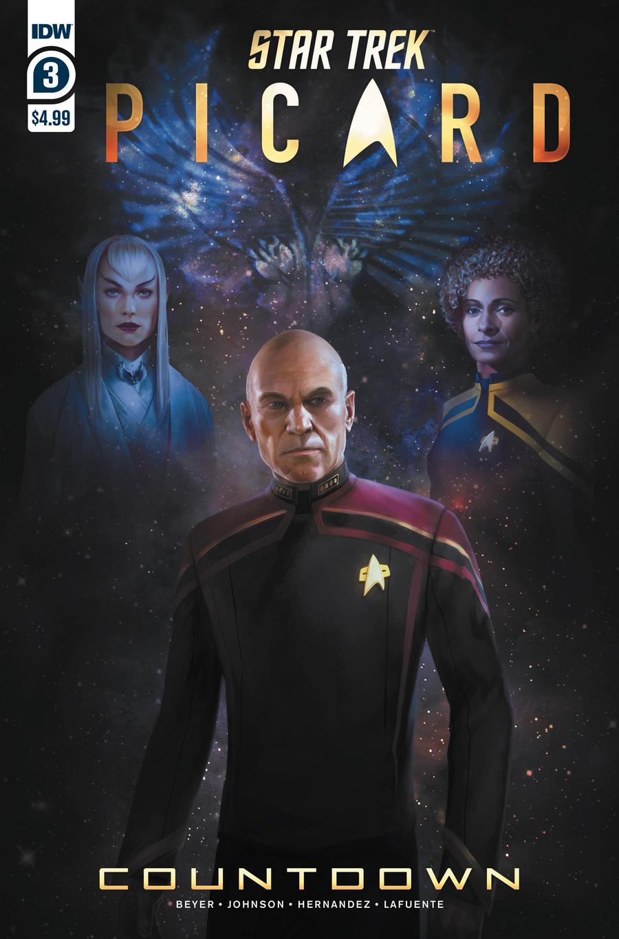 Star Trek Picard Countdown #3 Cover A Regular Sara Pitre-Durocher Cover
