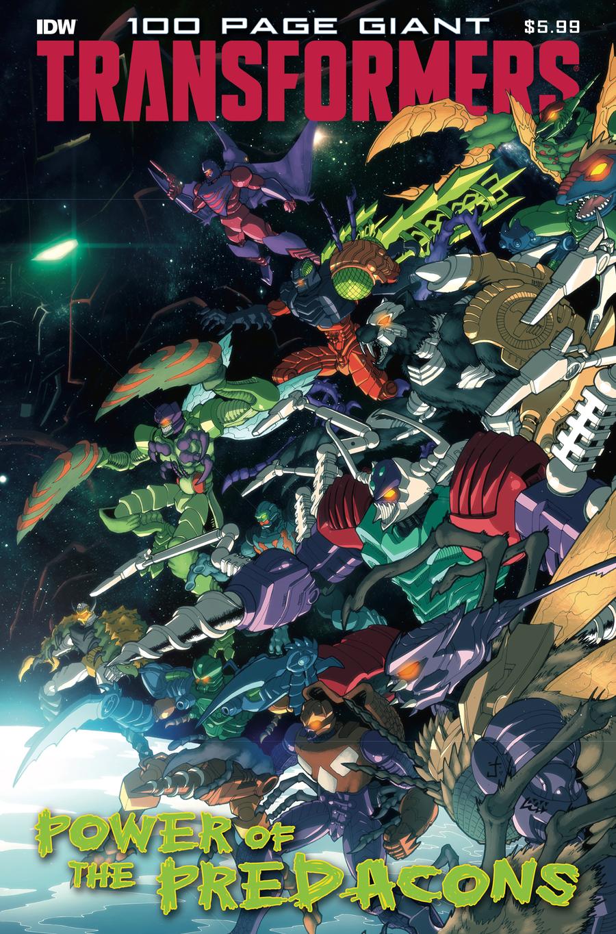 Transformers 100-Page Giant Power Of The Predacons