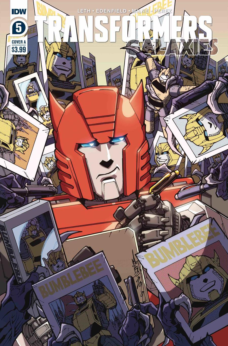 Transformers Galaxies #5 Cover A Regular Alex Milne Cover