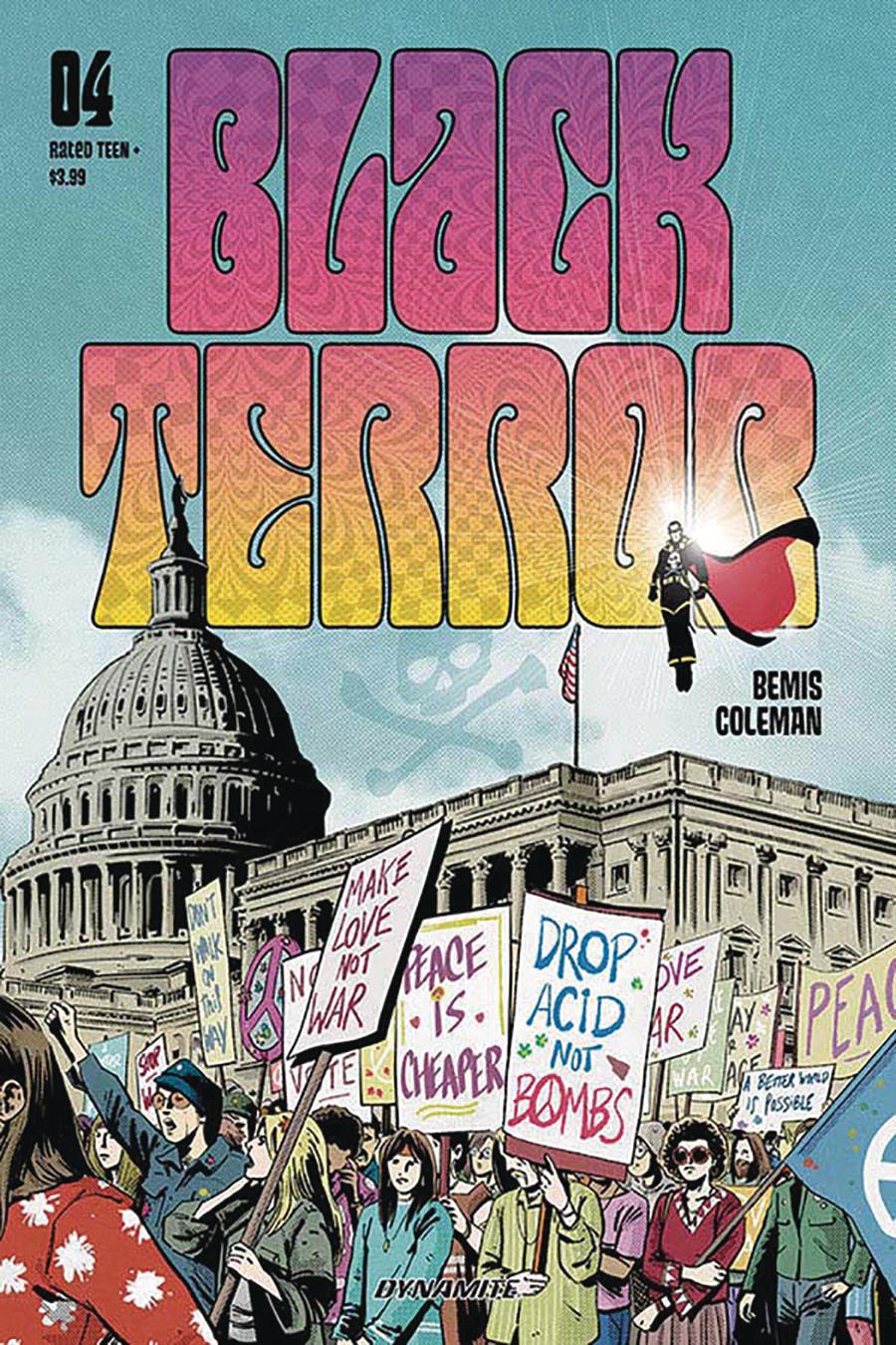 Black Terror Vol 4 #4 Cover B Variant Jorge Fornes Cover