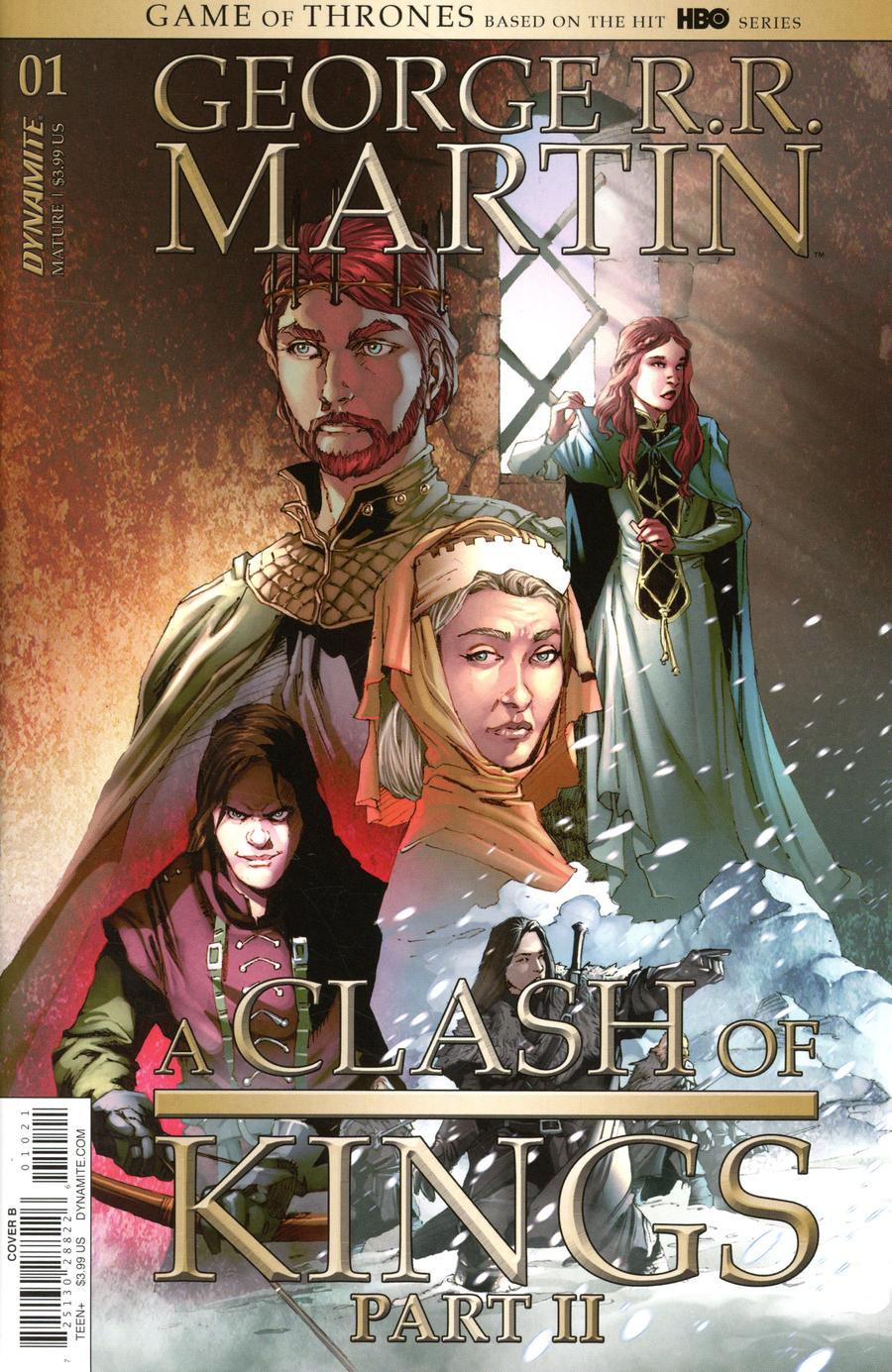 Game Of Thrones Clash Of Kings Vol 2 #1 Cover B Variant Mel Rubi Cover