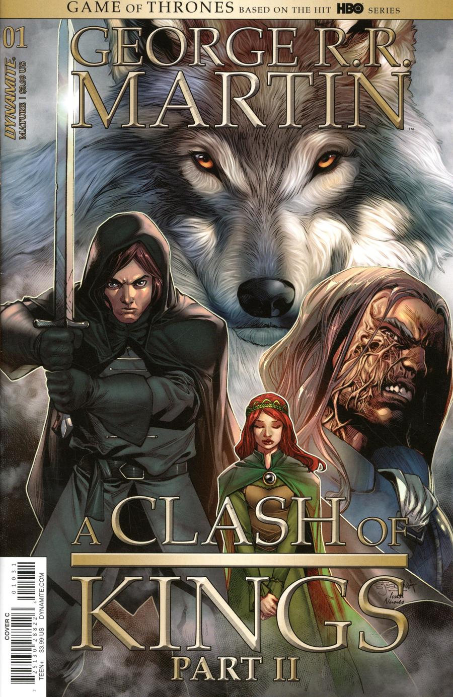Game Of Thrones Clash Of Kings Vol 2 #1 Cover C Variant Stephen Segovia Cover