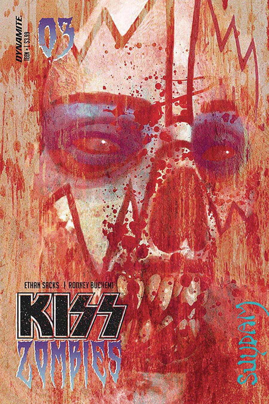 KISS Zombies #3 Cover A Regular Arthur Suydam Cover