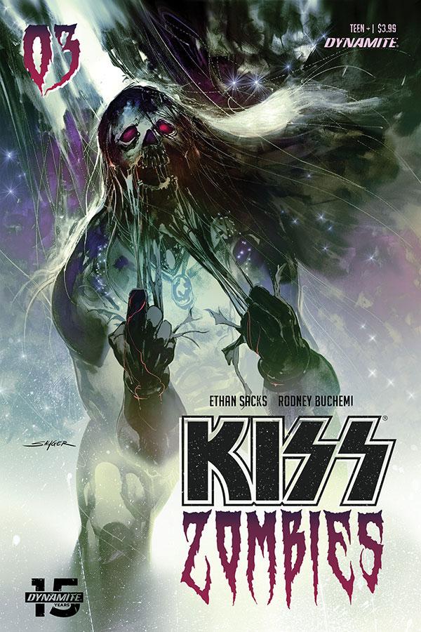 KISS Zombies #3 Cover B Variant Stuart Sayger Cover