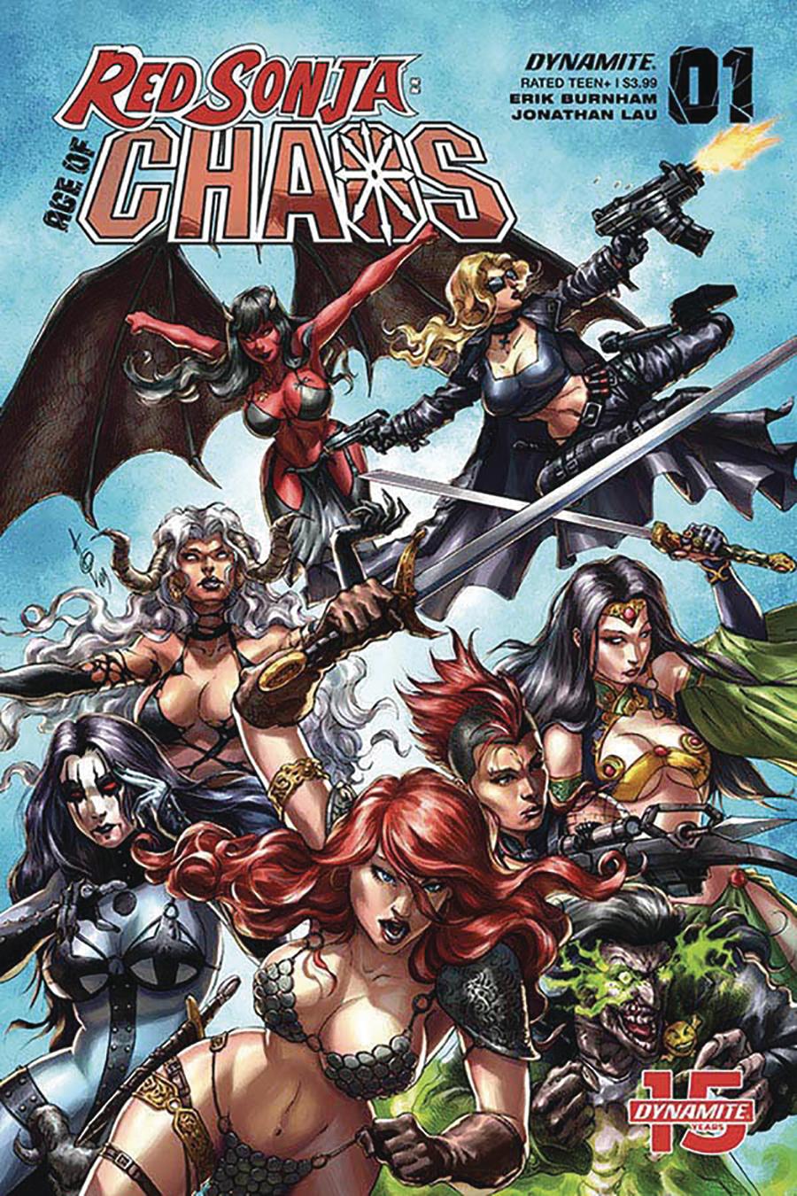 Red Sonja Age Of Chaos #1 Cover B Variant Alan Quah Cover