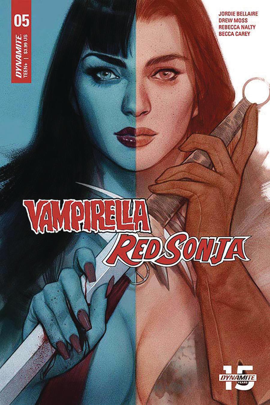 Vampirella Red Sonja #5 Cover C Variant Ben Oliver Cover