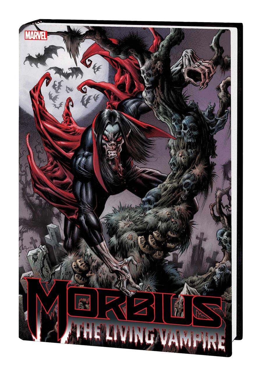 Morbius The Living Vampire Omnibus HC Book Market Kyle Hotz Cover