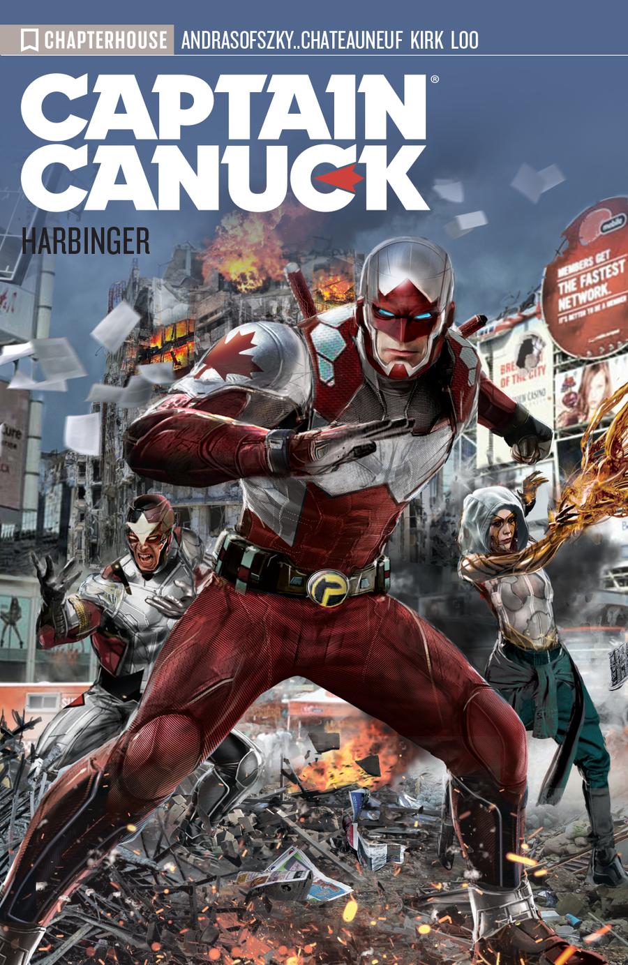 Captain Canuck Vol 3 Harbinger TP
