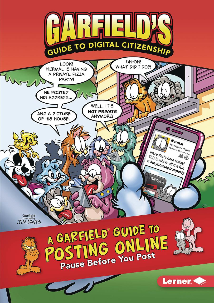 Garfields Guide To Digital Citizenship Posting Online GN