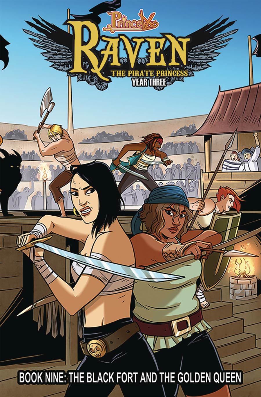 Princeless Raven The Pirate Princess Vol 9 Black Fort And The Golden Queen TP