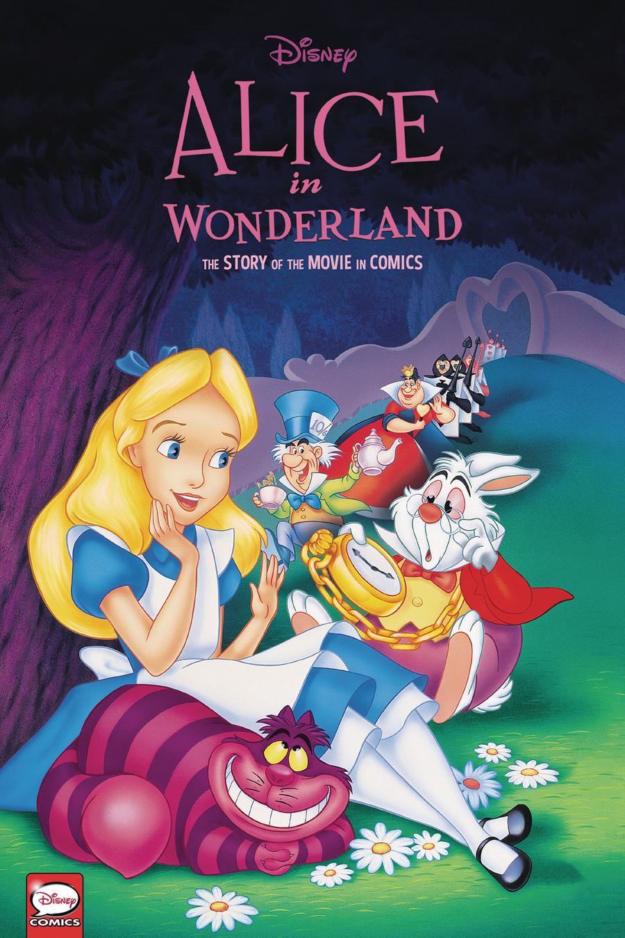 Disney Alice In Wonderland Story Of The Movie In Comics HC