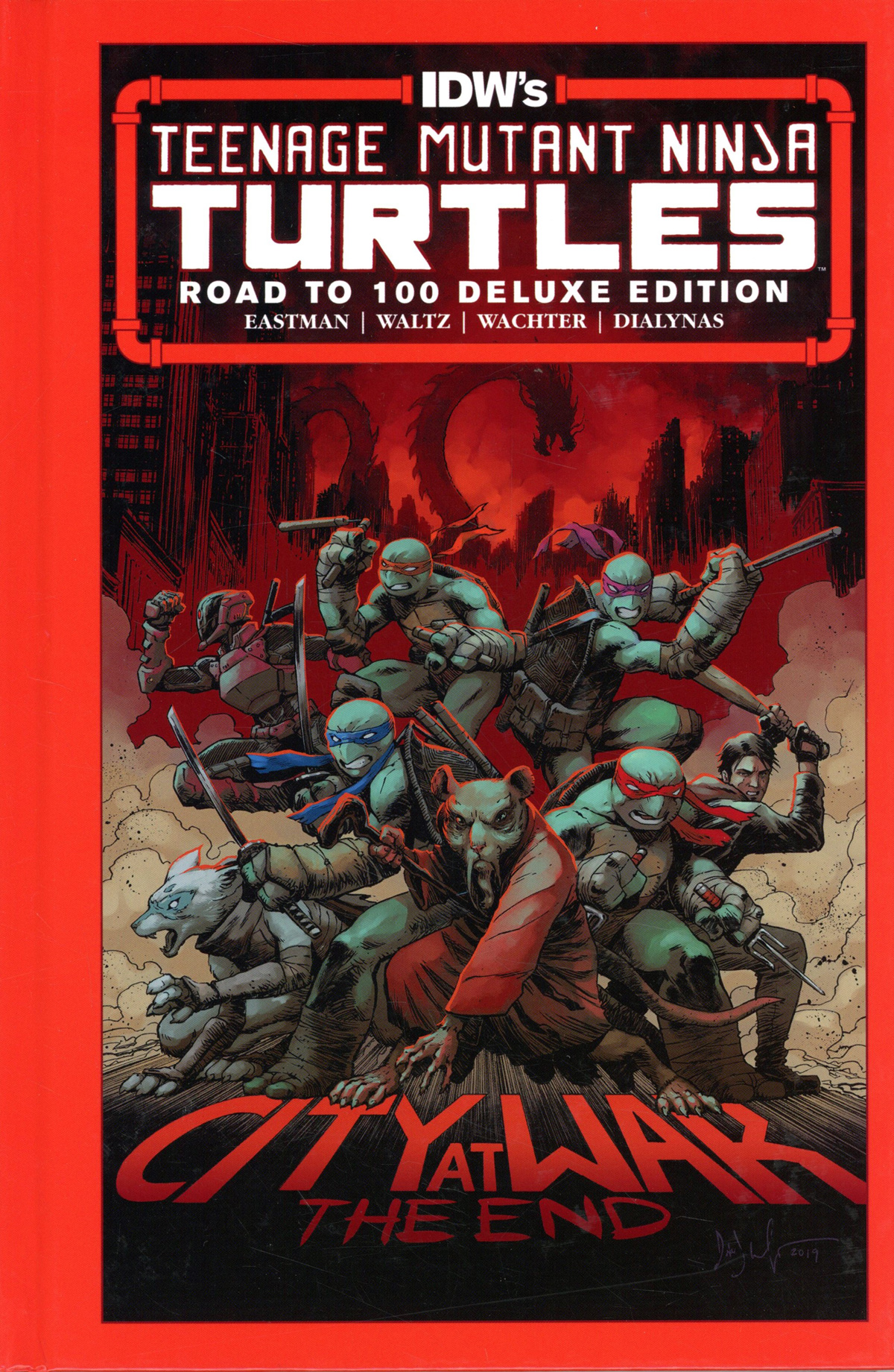 Teenage Mutant Ninja Turtles Vol 5 #100 Deluxe HC
