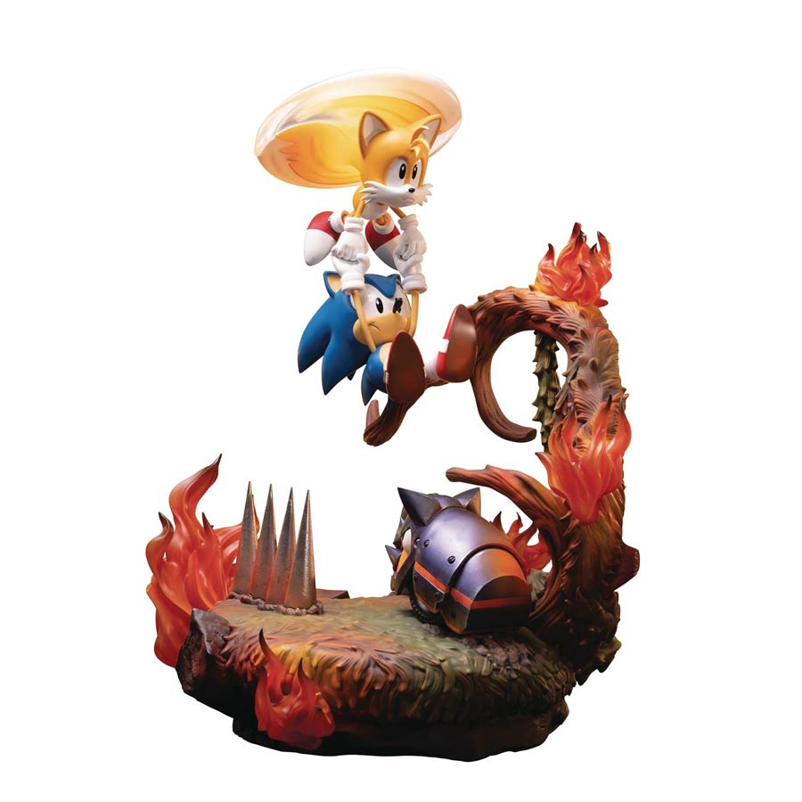 Sonic The Hedgehog Sonic & Tails Resin Statue