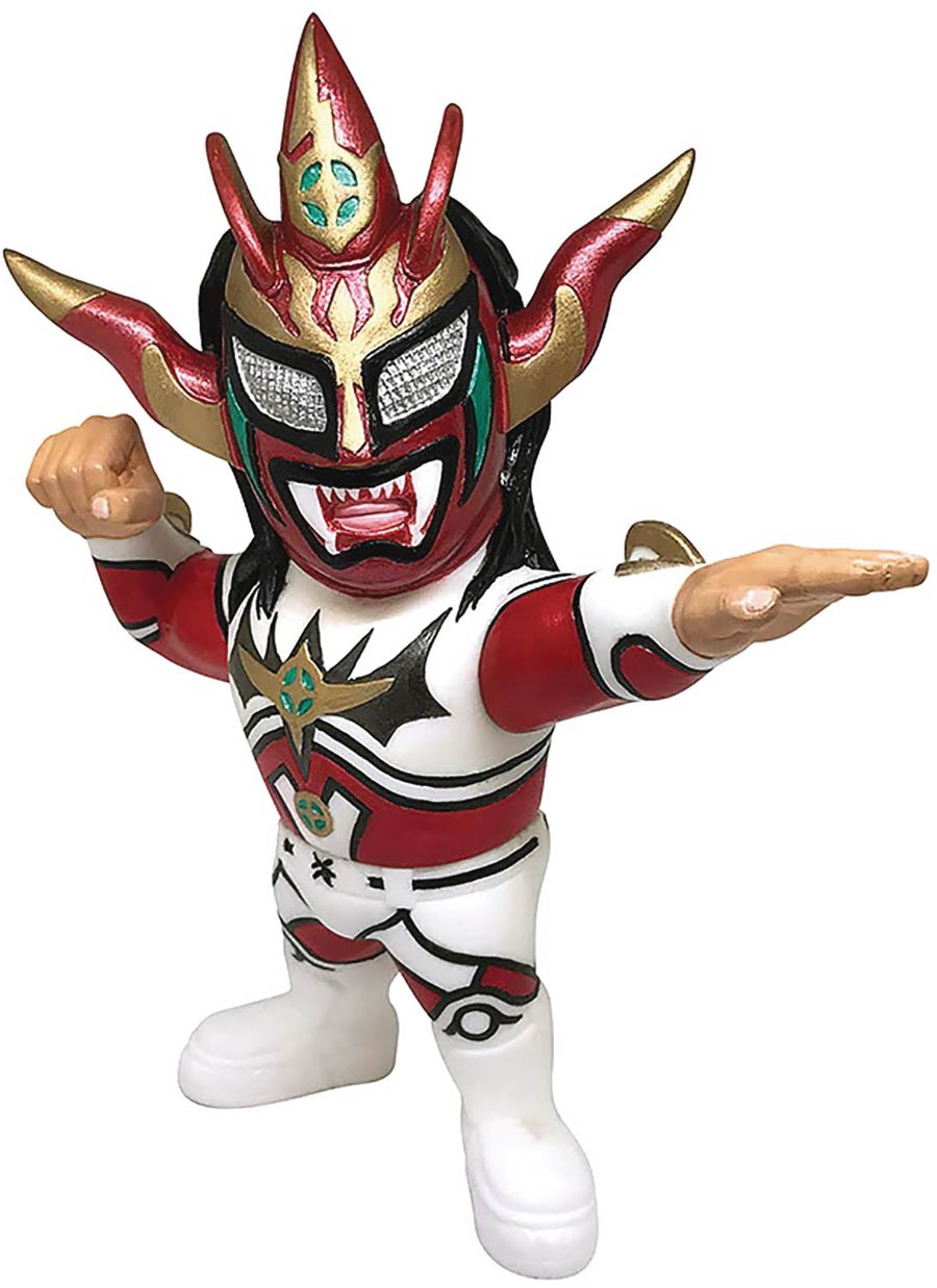 16D Collection New Japan Pro Wrestling Jyushin Thunder Vinyl Figure