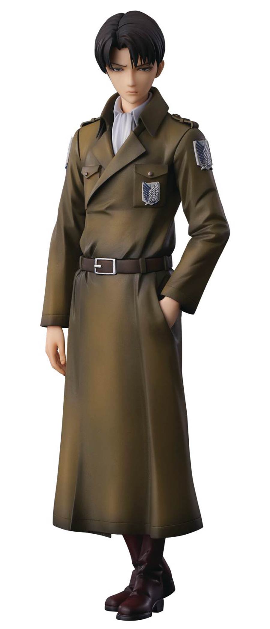 Attack On Titan Levi Coat Style PVC Figure