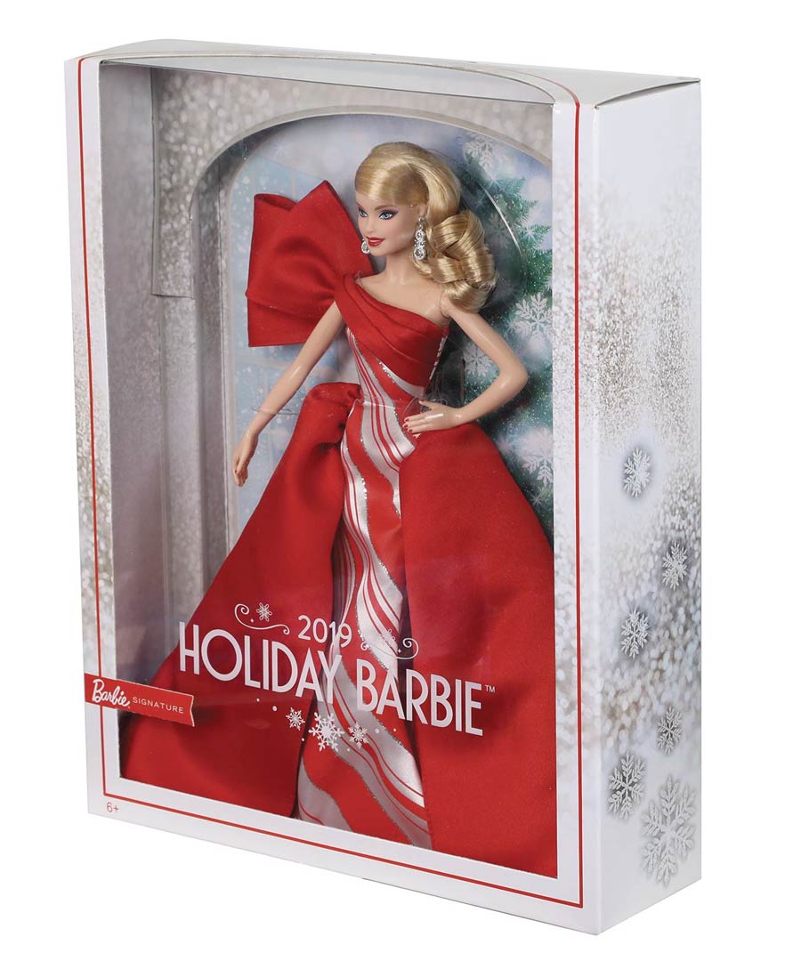 Barbie Holiday Collection 2019 Doll Caucasian Version Case