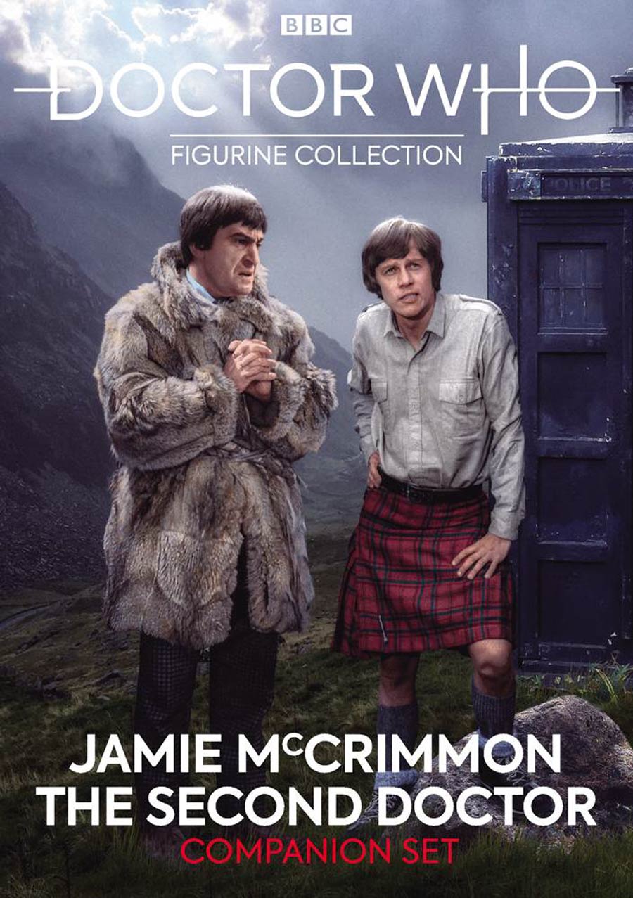 Doctor Who Figurine Collection Companion Set #6 Second Doctor & Jamie McCrimmon