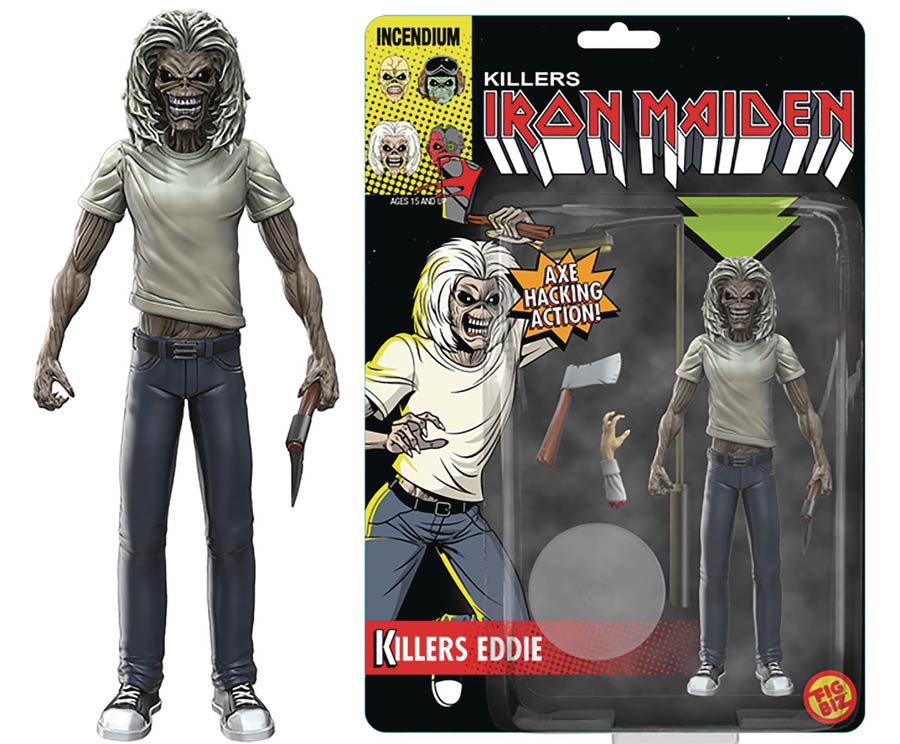 Iron Maiden Legacy Of The Beast 5-Inch Action Figure - Killers Eddie