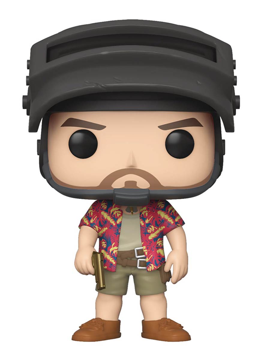 POP Games PUBG Hawaiian Shirt Guy Vinyl Figure