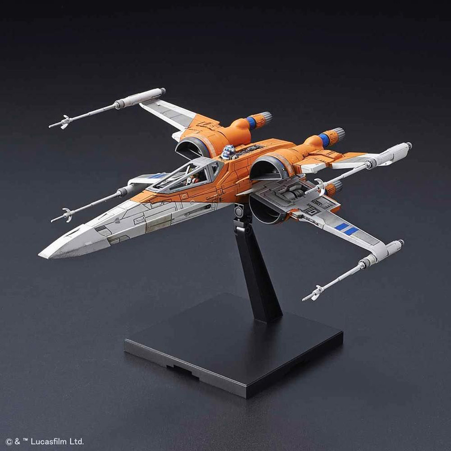 Star Wars 1/72 Kit - Poes X-Wing Fighter (Star Wars The Rise Of Skywalker)