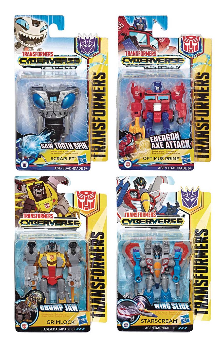 Transformers Cyberverse Scout Action Figure Assortment Case 201903