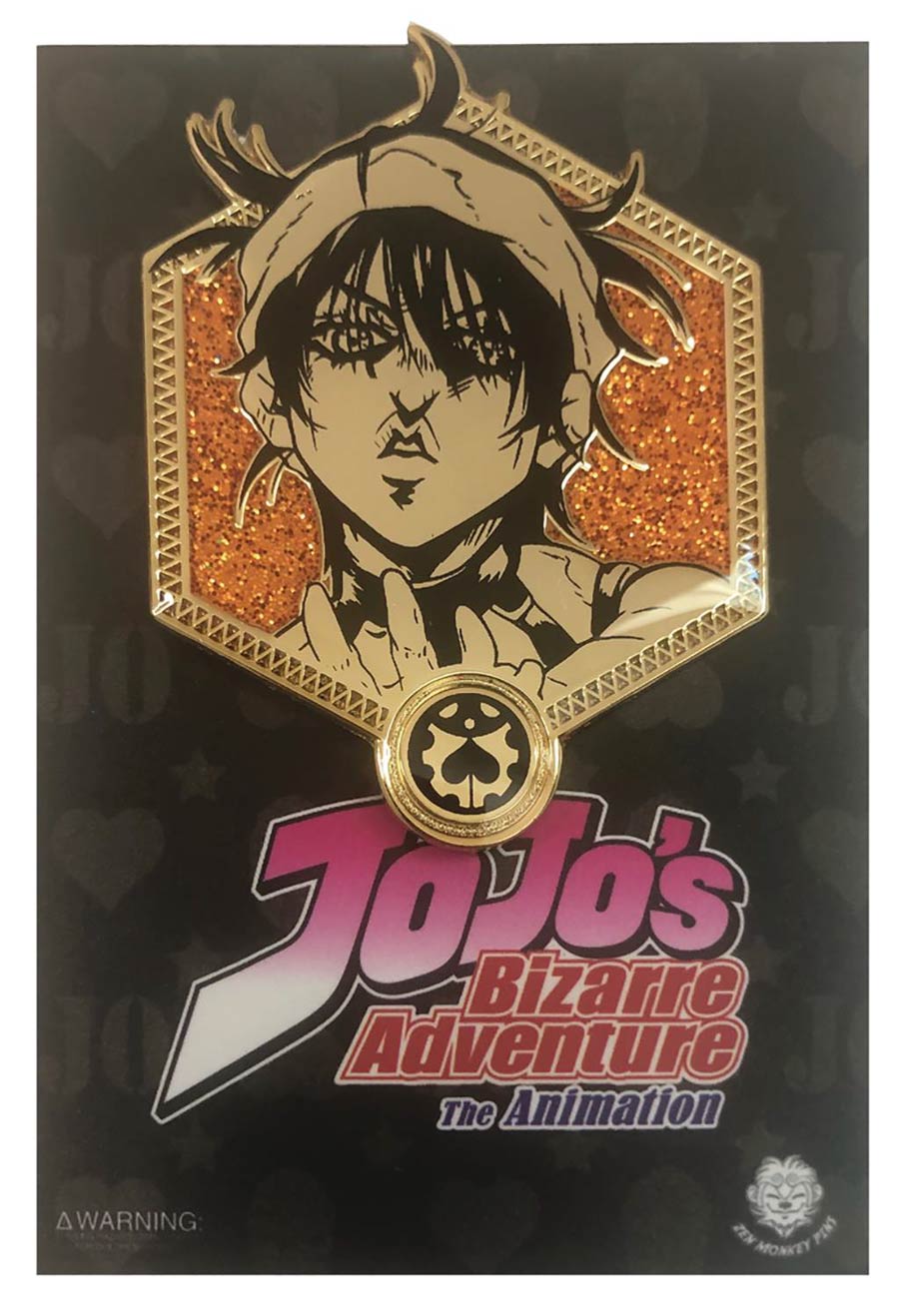 JoJos Bizarre Adventure Gold Pin - Narancia