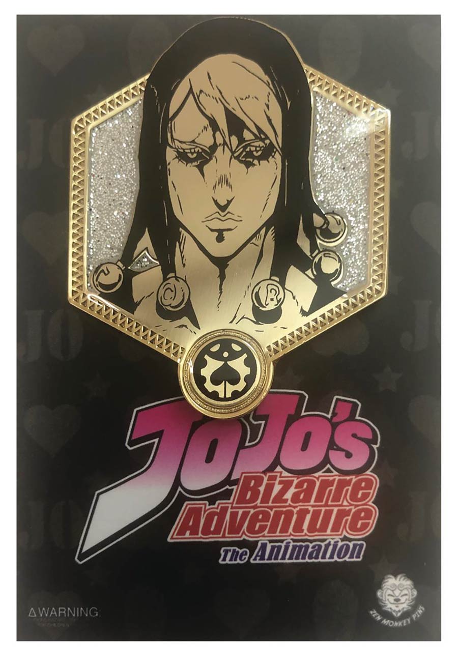 JoJos Bizarre Adventure Gold Pin - Risotto