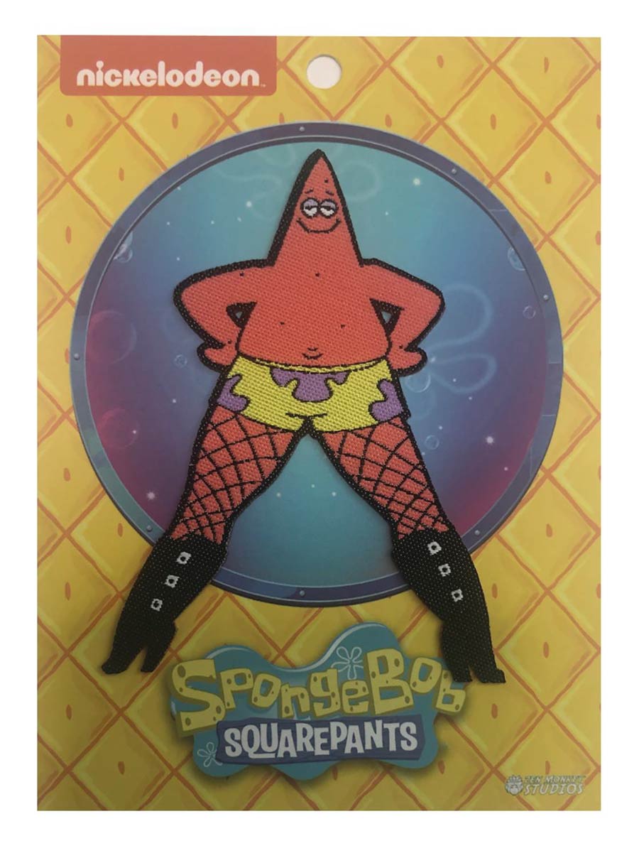 SpongeBob SquarePants Patch - Fishnet Stockings Patrick