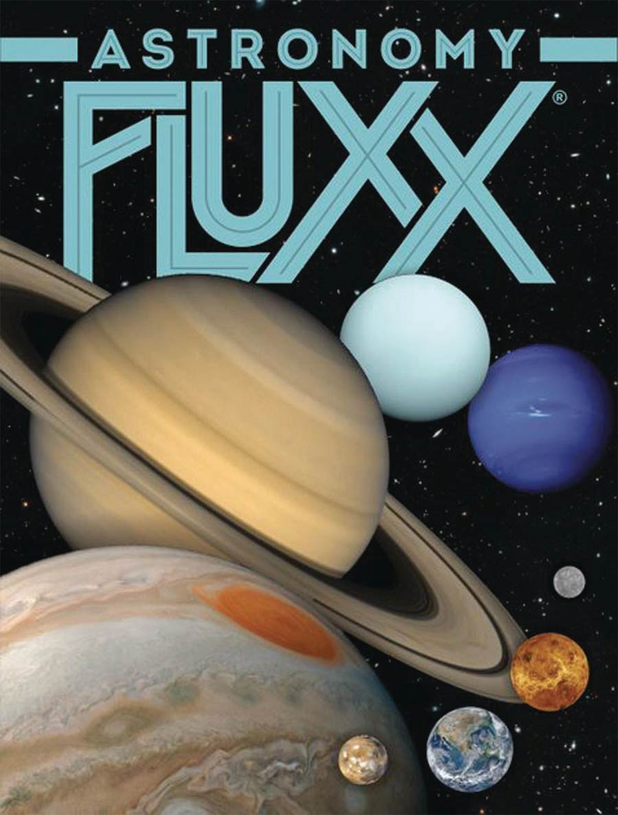 Astronomy Fluxx Card Game 6-Count Display