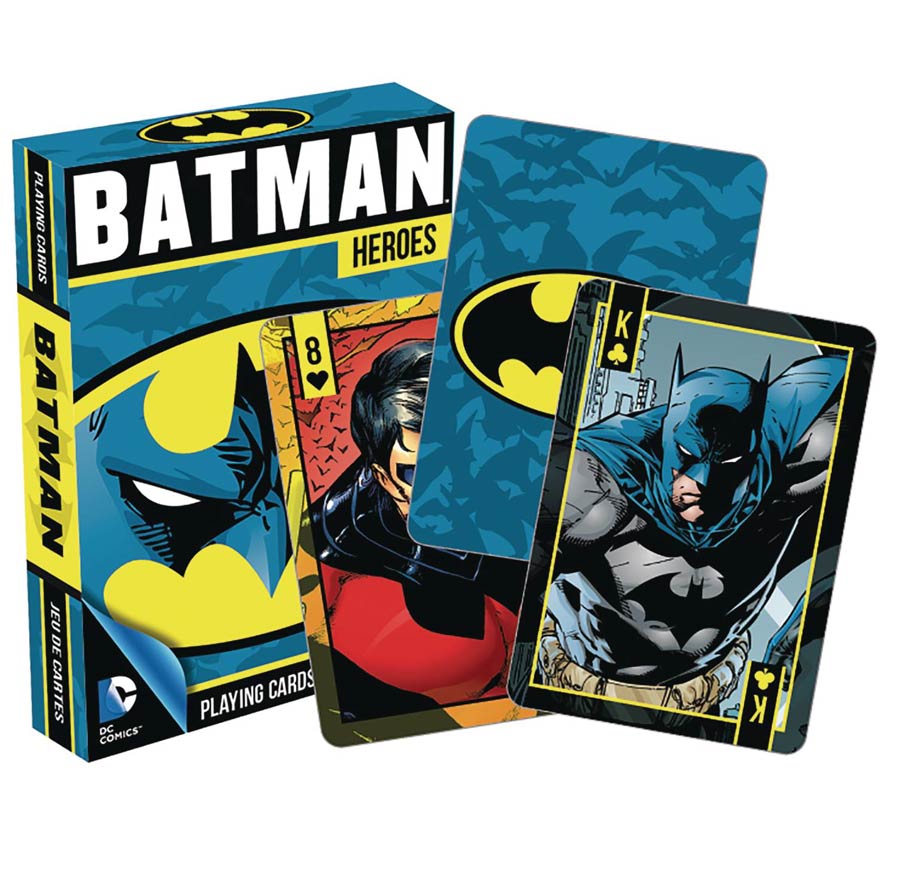 DC Heroes Batman Playing Cards