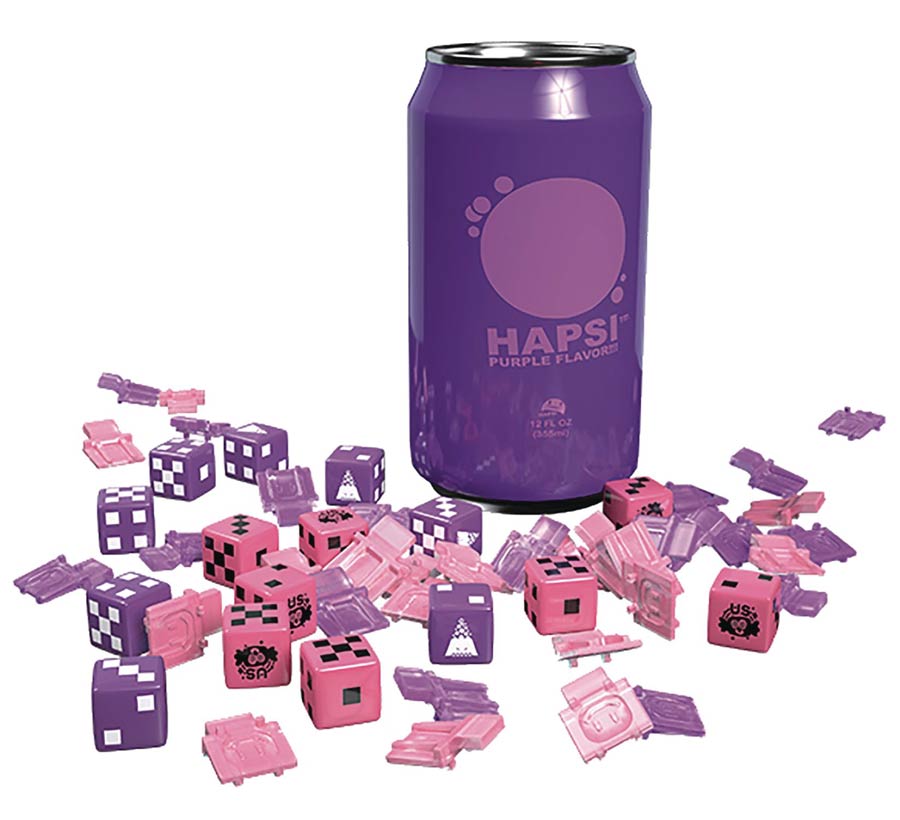 Giant Killer Robots Hapsi Can & Faction Dice - Purple Flavor