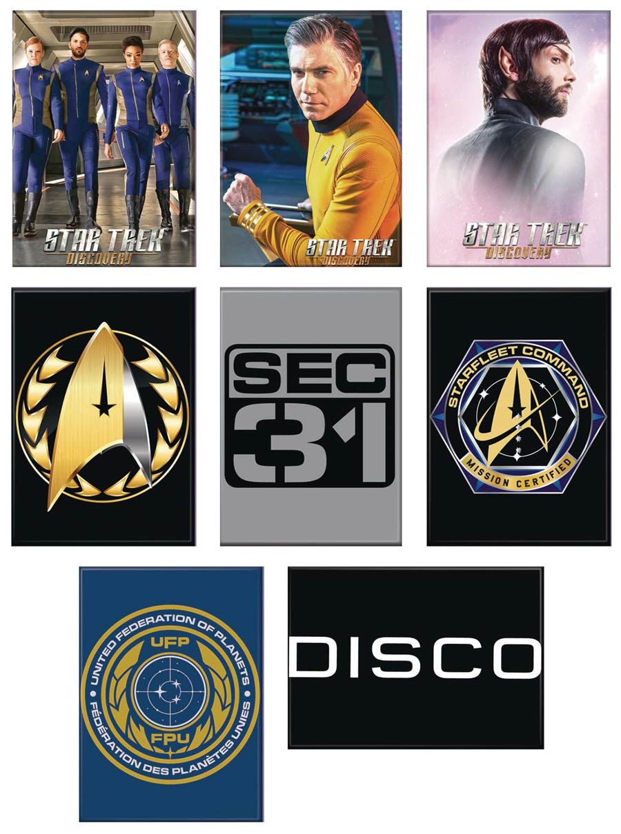 Star Trek Discovery Season 2 Magnet 48-Piece Assortment Case