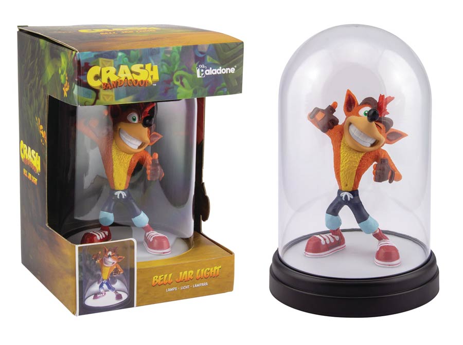 Crash Bandicoot Bell Jar Light