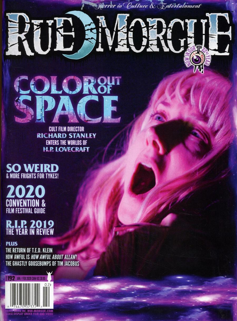 Rue Morgue Magazine #192 January / February 2020