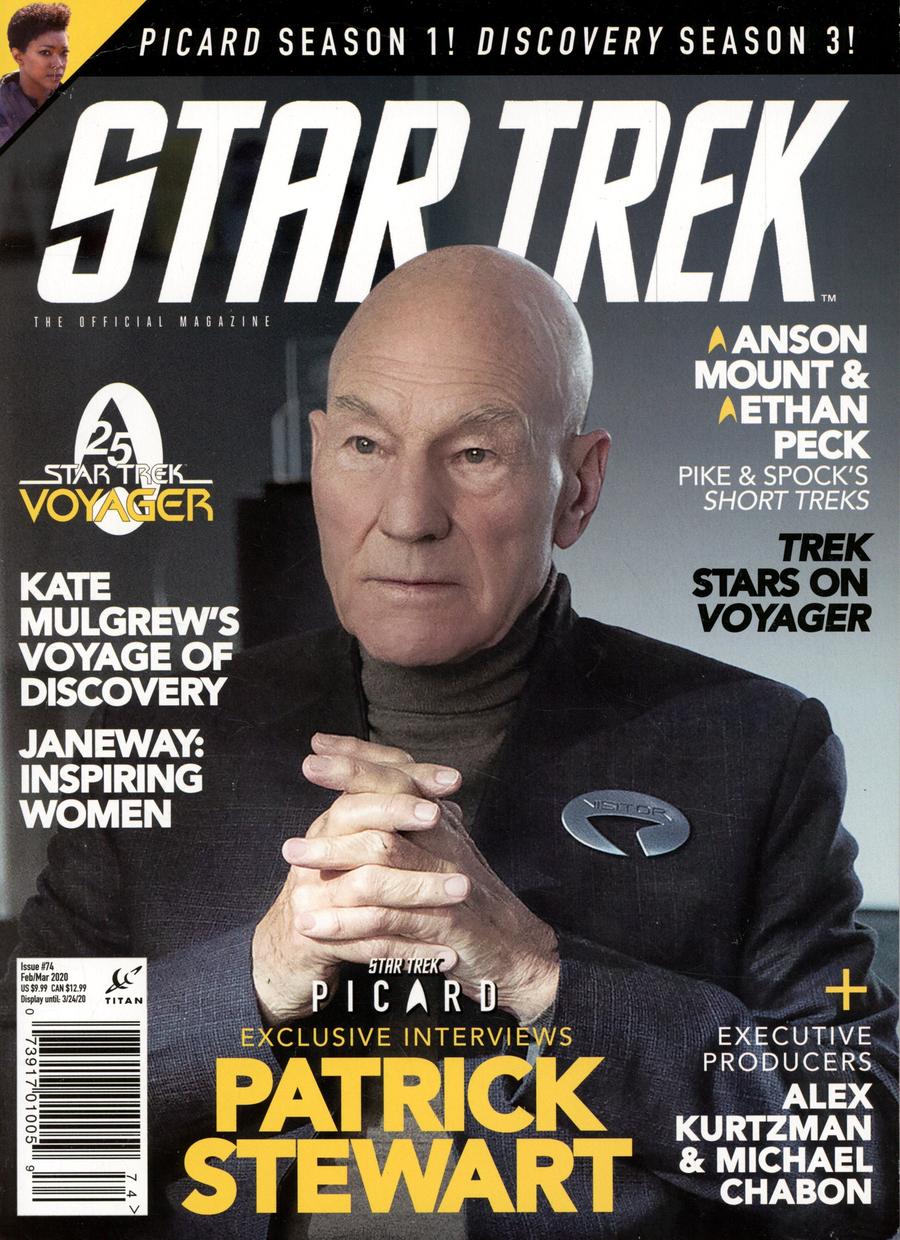 Star Trek Magazine #74 February / March 2020 Newsstand Edition