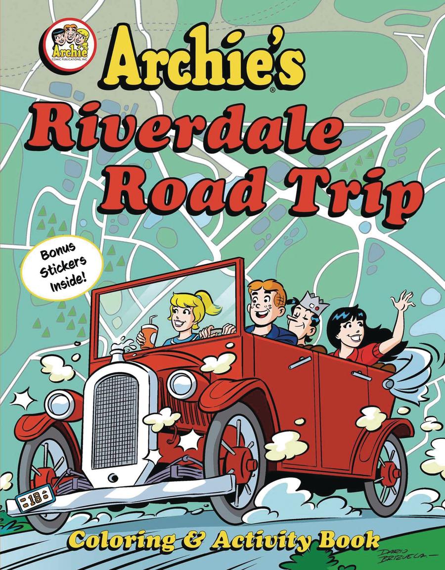 Archies Riverdale Road Trip Activity Book TP