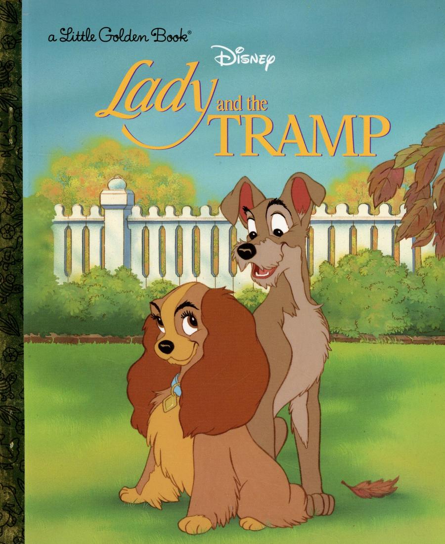 Lady And The Tramp Little Golden Book HC
